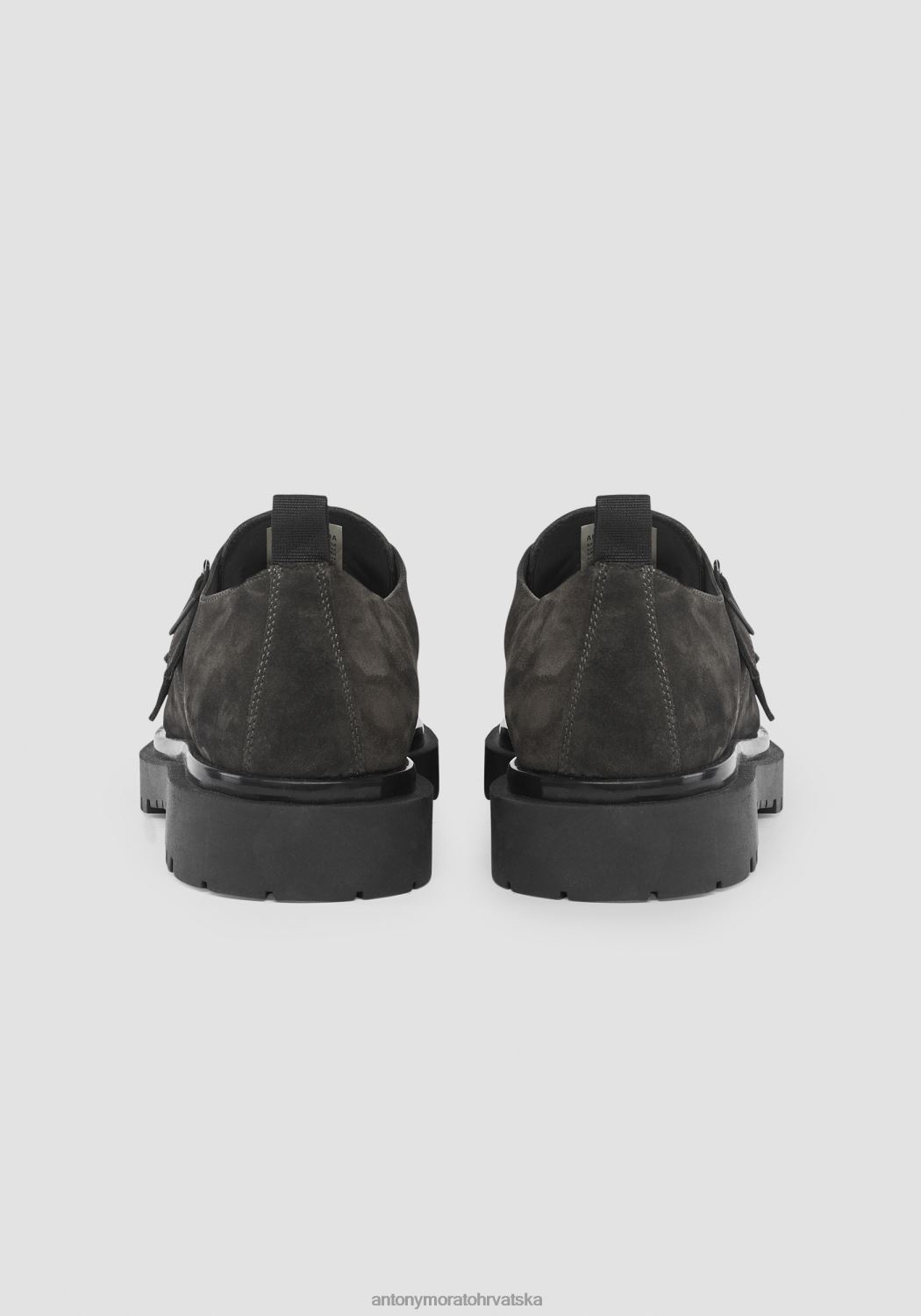 obuća Antony Morato jalove cipele od antilopa s redovničkim remenom 9074 muškarci L2H4F327