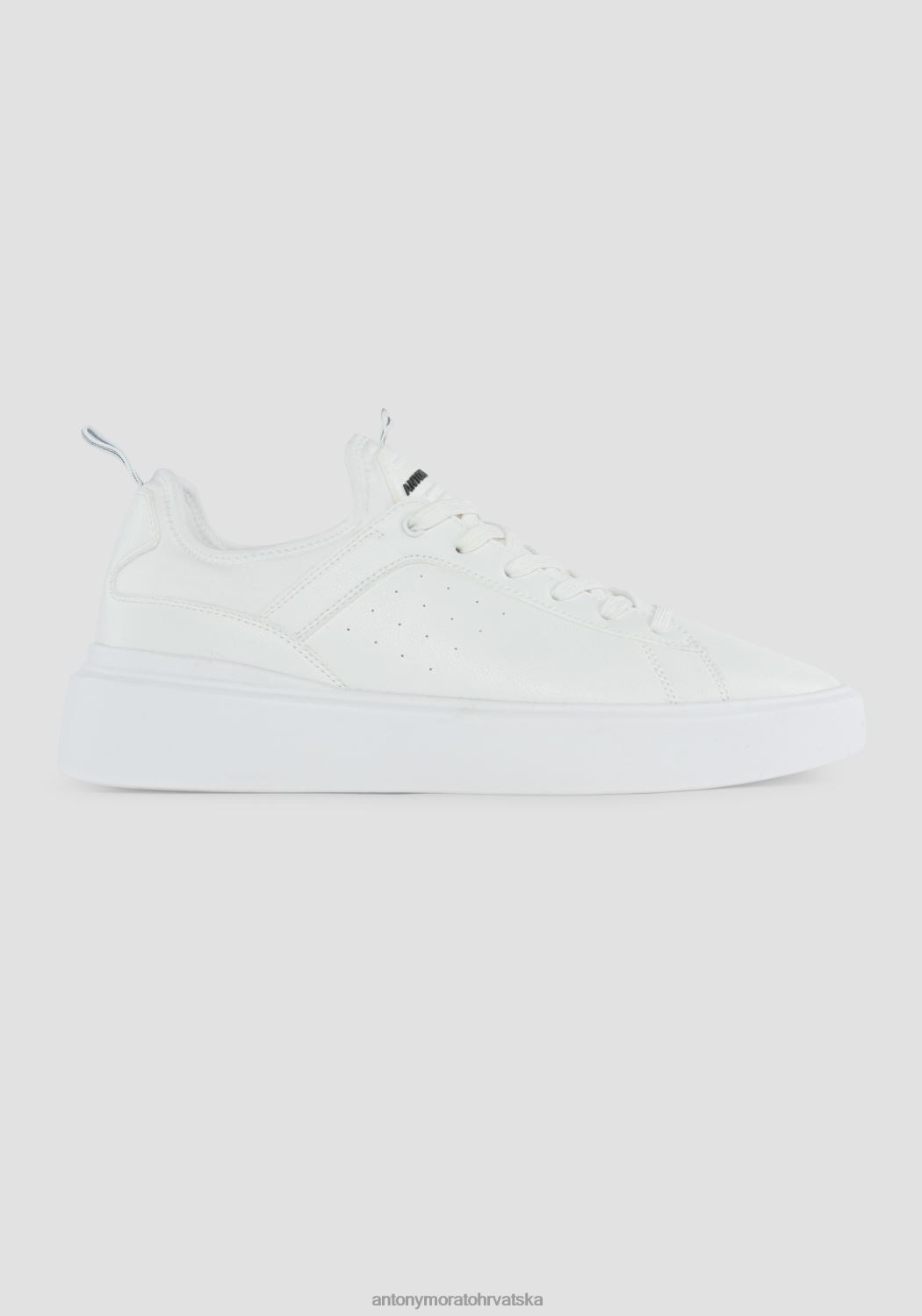 obuća Antony Morato niske tenisice barnet od ispucane umjetne kože s čarapama od rastezljive tkanine ton na ton bijela muškarci L2H4F320