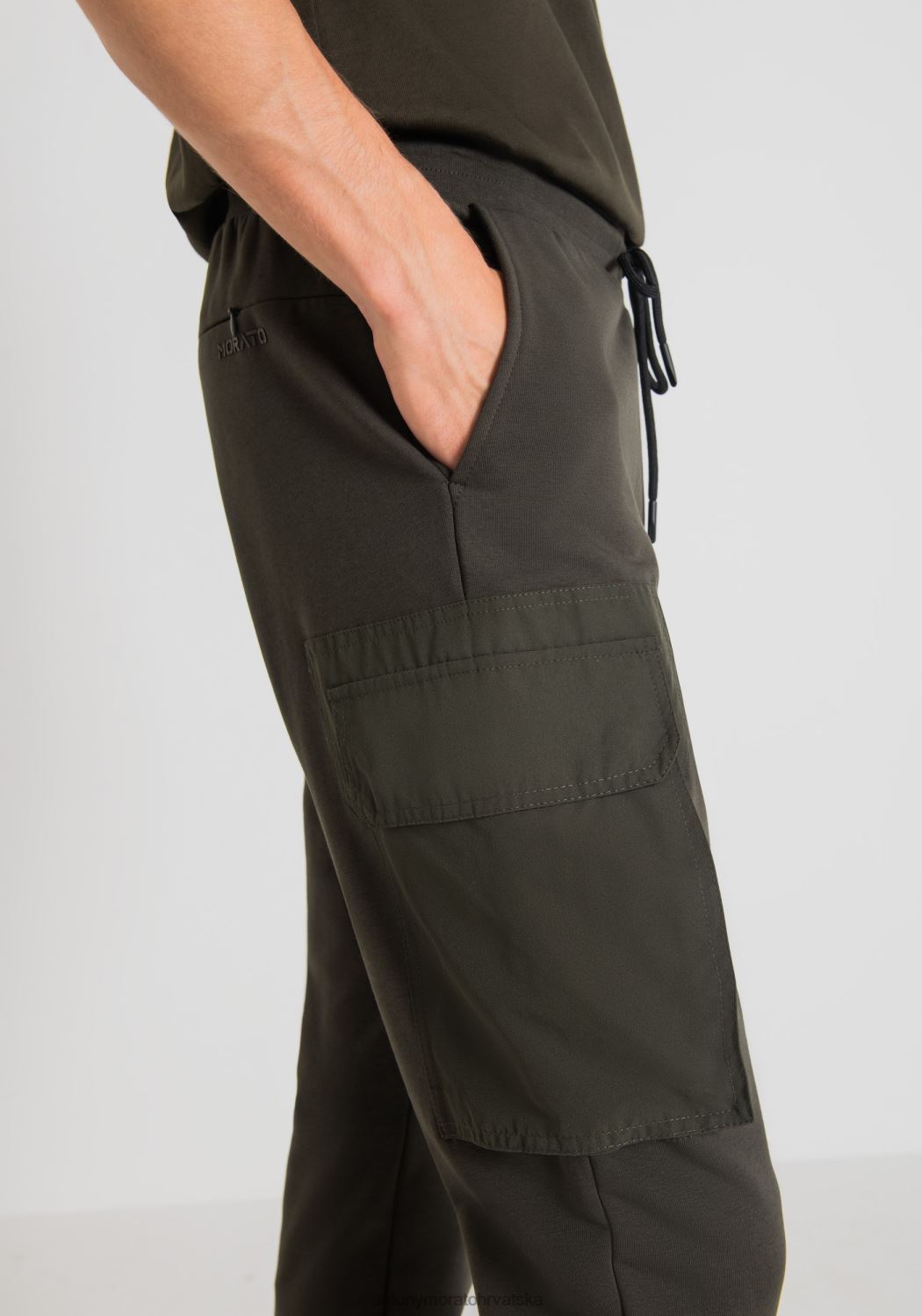 odjeća Antony Morato trenirka regularnog kroja od rastezljive mješavine pamuka 4075 muškarci L2H4F256