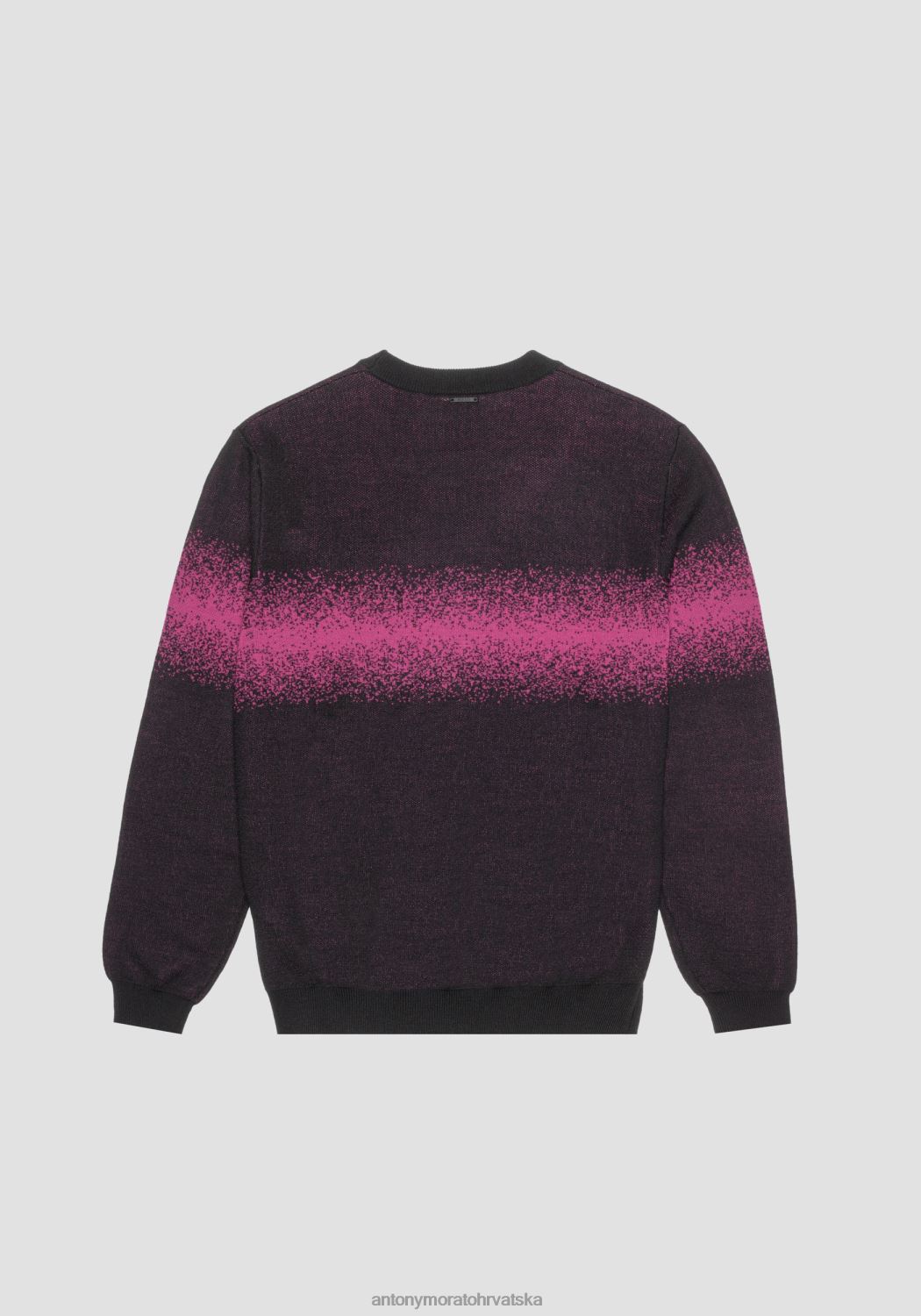 odjeća Antony Morato trenirka uobičajenog kroja od pređe od mješavine vune s kontrastnom jacquard trakom 5096 muškarci L2H4F46