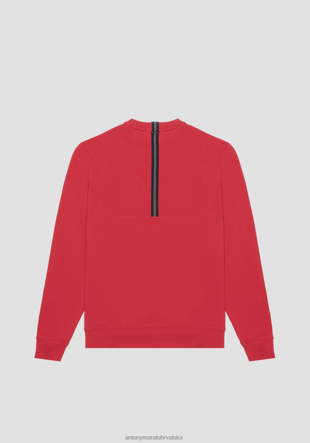 odjeća Antony Morato trenirka uskog kroja od mekog rastezljivog pamuka s kontrastnim gumiranim printom logotipa Crvena muškarci L2H4F57